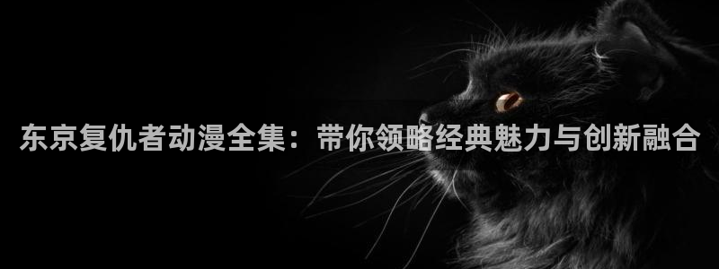 下载动漫天堂：东京复仇者动漫全集：带你领略经典魅力与创新融合