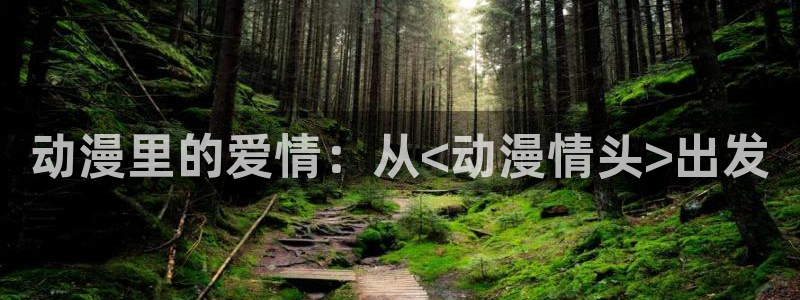 同居天堂动漫：动漫里的爱情：从<动漫情头>出发